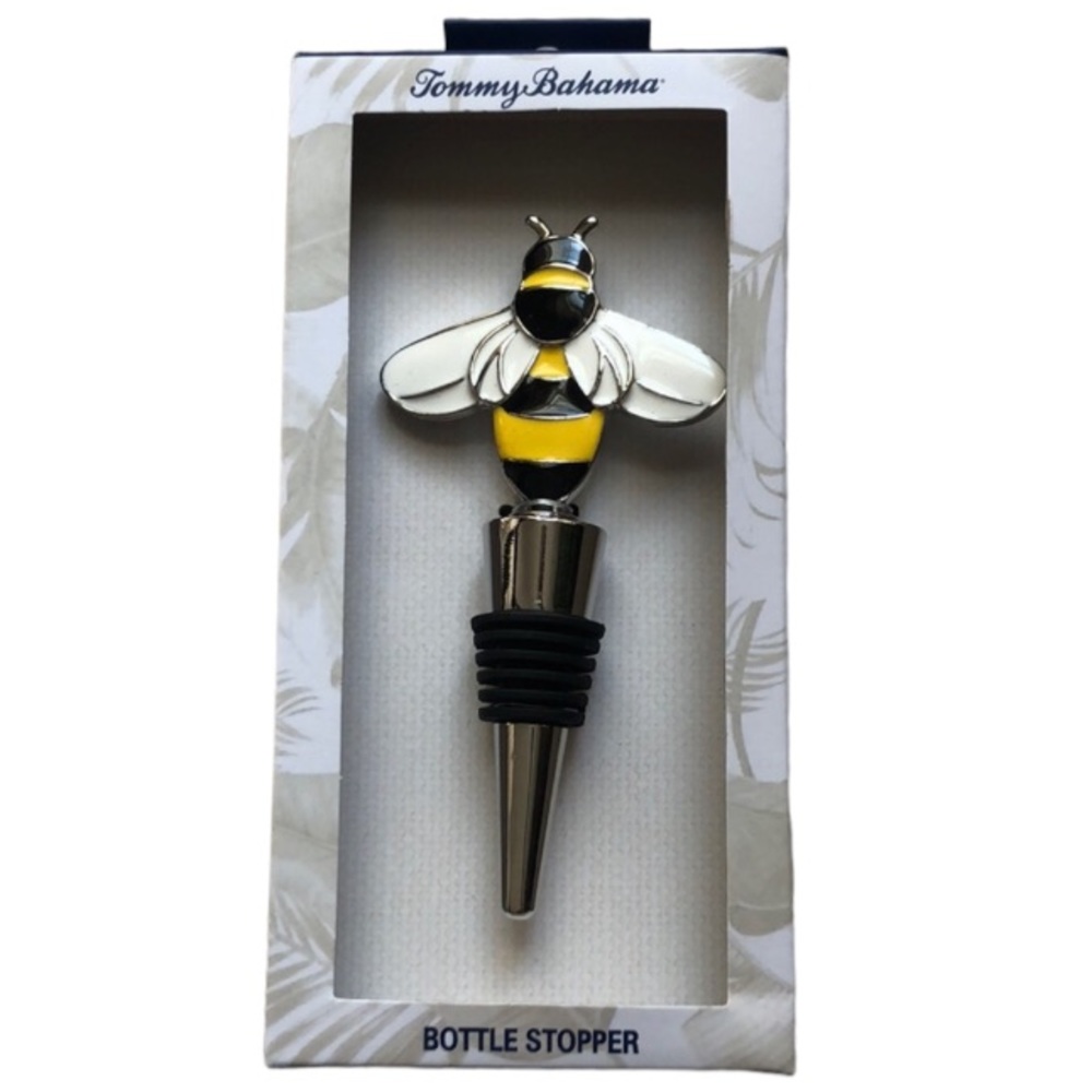 TOMMY BAHAMA BEE Bottle Wine Stopper
